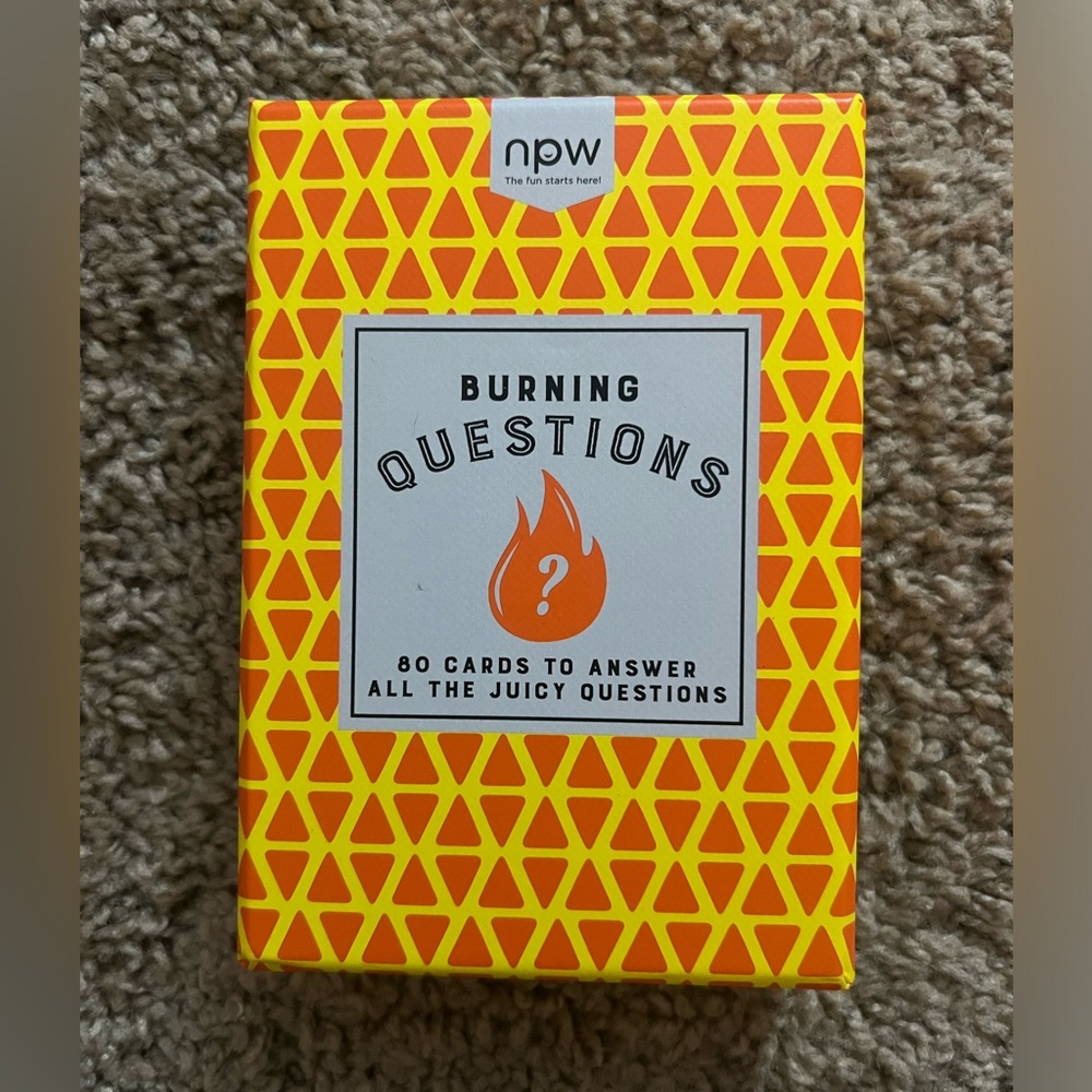 Burning Questions Card Game